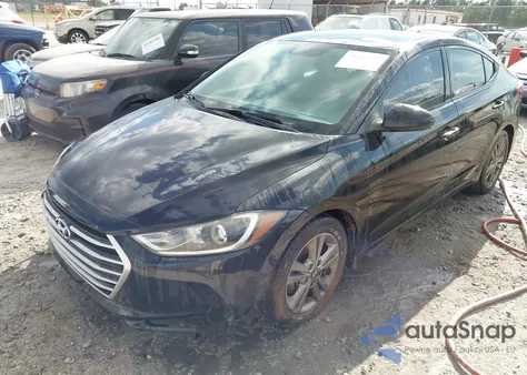 2018 Hyundai Elantra Sel z USA, uszkodzony, nr VIN 5NPD84LF3JH262374